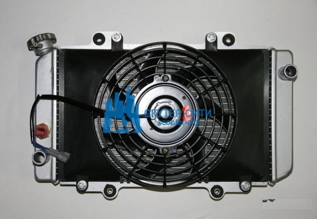 Радиатор охлаждения в сборе с вентилятором Stels A