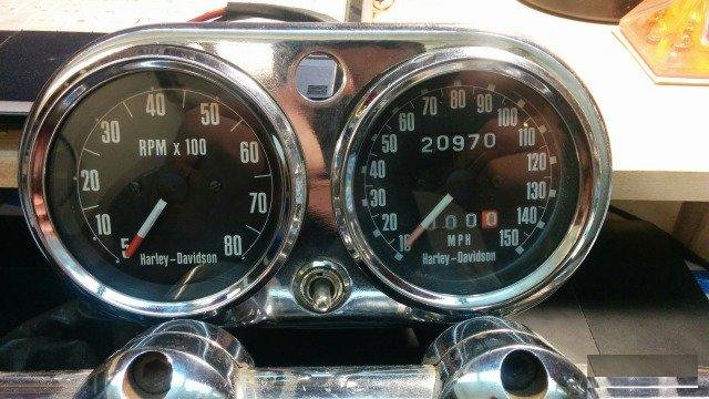 Приборная панель Harley Davidson Sportster