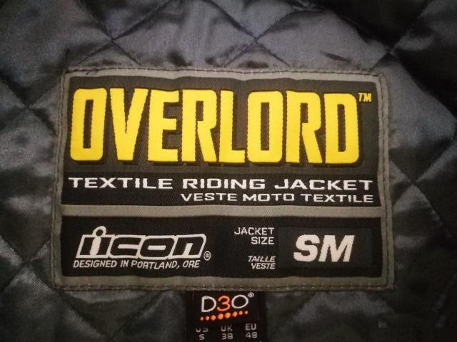 Мотокуртка icon overlord jacket,SM