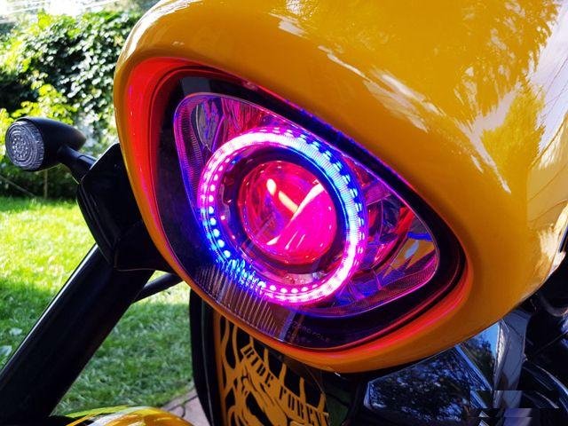 RGB фара Devil’s Eye3 для Suzuki M109R / VZR1800