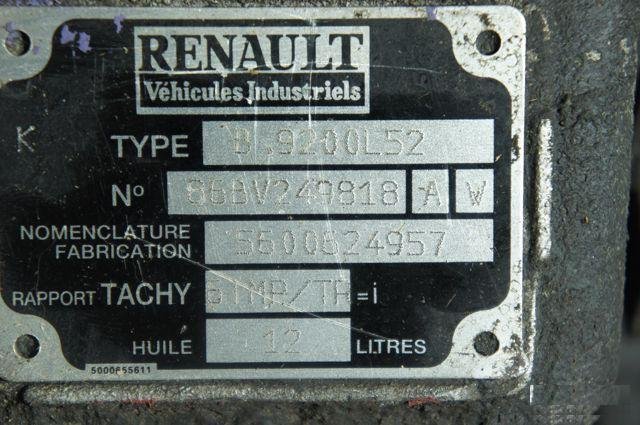 Коробка передач Renault B9 B9200L5