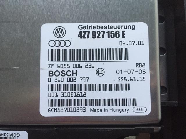 Эбу АКПП на Audi A6 C5 2.7L Biturbo