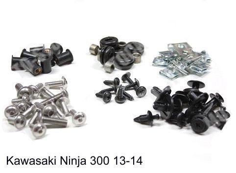 Комплект крепежа для пластика Kawasaki Ninja 300