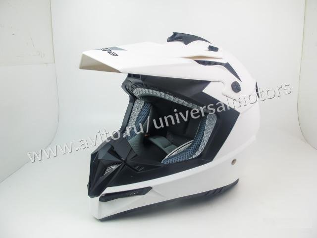 Шлем vega HD210 Solid белый матовый