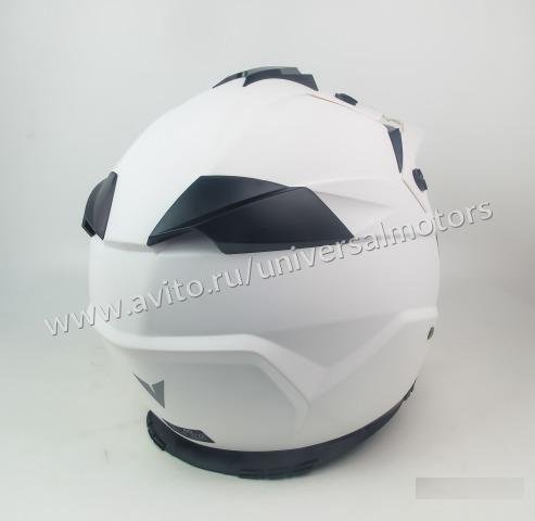 Шлем vega HD210 Solid белый матовый