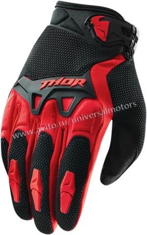 Перчатки thor spectrum RED youth glove