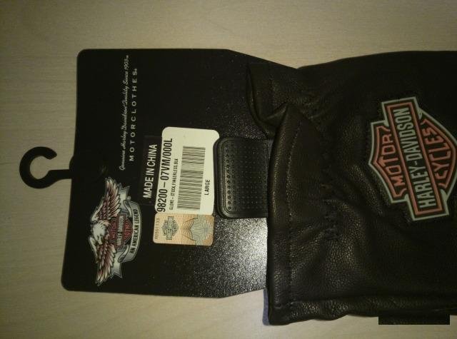 Перчатки кожаные Harley Davidson 98200-07VM