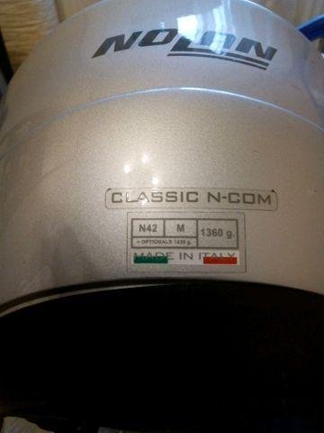 Шлем nolan n42 с гарнитурой размер М