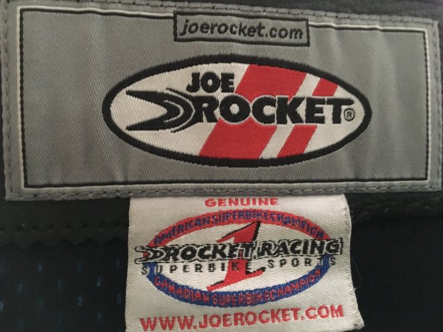 Мотокостюм Joe Rocket. Кожаный.