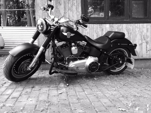 Harley-Davidson fat boy
