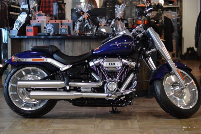 Fat Boy 114 Harley-Davidson 2020 Zephyr Blue/Black