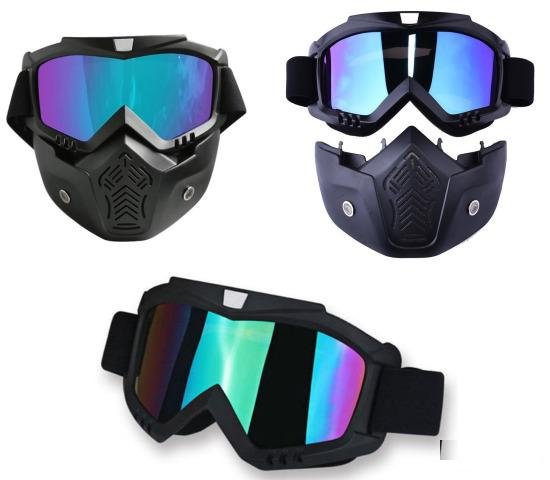 Новая защитная маска очки для мотоциклиста и др