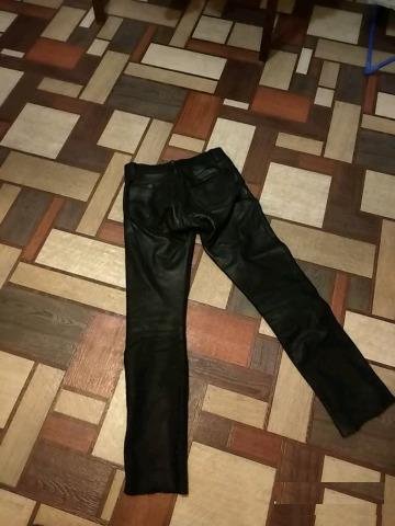 Кожаные штаны для поездок на мото размер 40-42,пол
