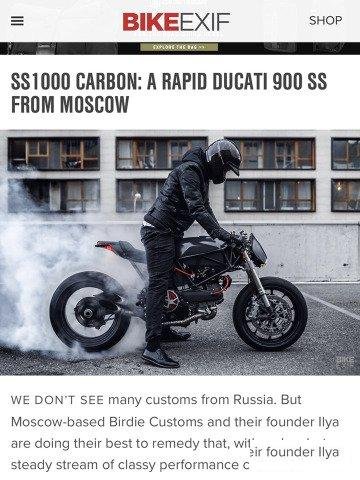 Ducati ss 1100 custom