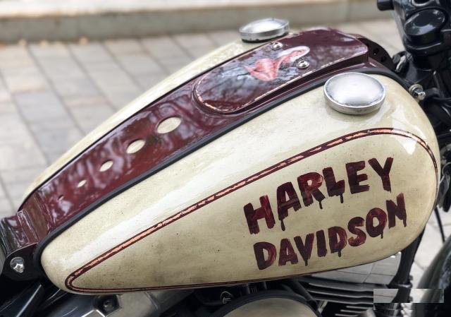 Harley-Davidson Dyna Street Bob Fat Custom Bobber