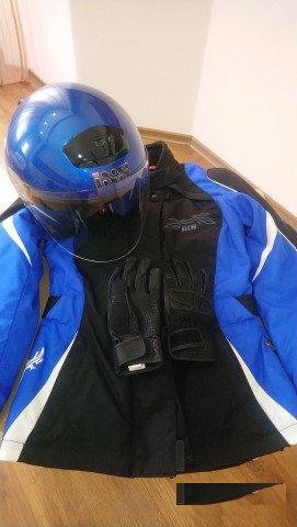 Женские мотокуртка, шлем и перчатки - IXS