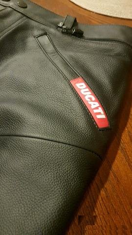 Мотоштаны кожаные Ducati / Dainese