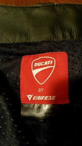 Мотоштаны кожаные Ducati / Dainese