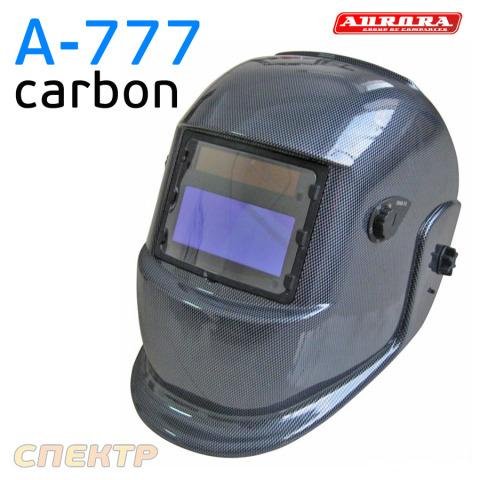Маска сварщика хамелеон Aurora A-777 Carbon