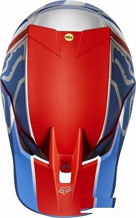 Мотошлем Fox V3 Kila Helmet Blue/Red