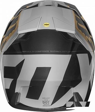 Мотошлем Fox V3 Kila Helmet Grey