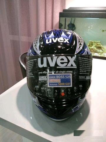 Мотошлем uvex 525