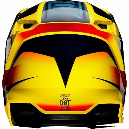 Мотошлем Fox V1 Motif Helmet Yellow