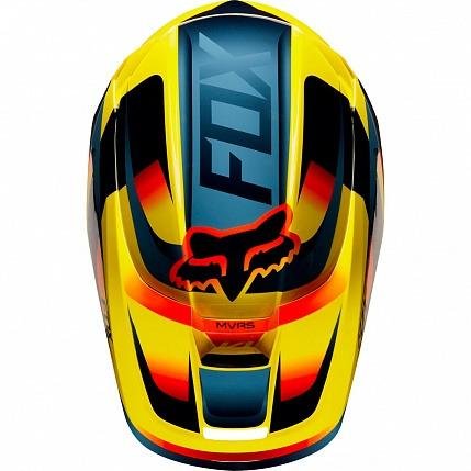 Мотошлем Fox V1 Motif Helmet Yellow