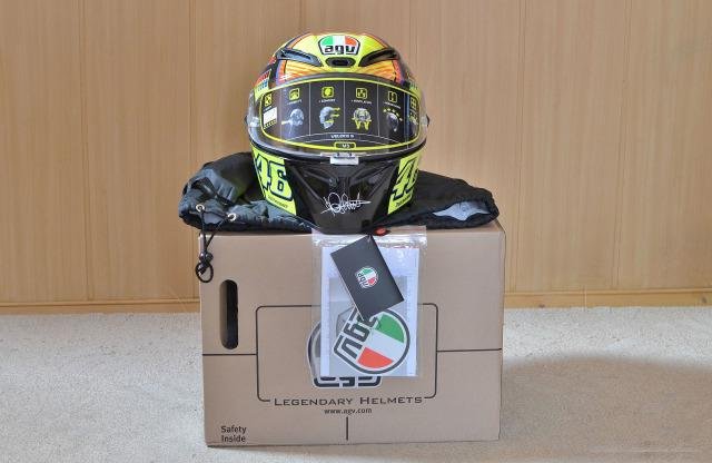 AGV Veloce S Soleluna VR46 размер M