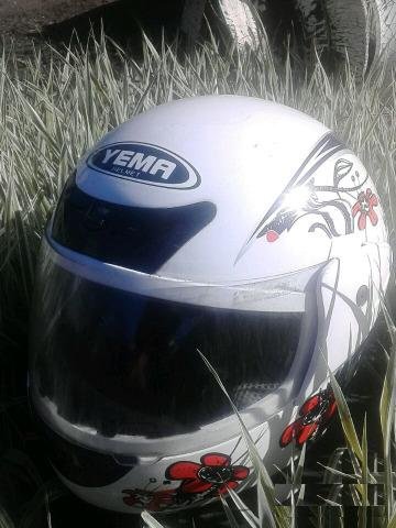 Мотошлем женский yema helmet