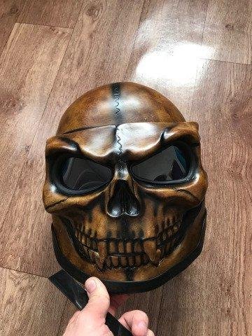 Продаю новый шлем Skull Skeleton Visor L-XL