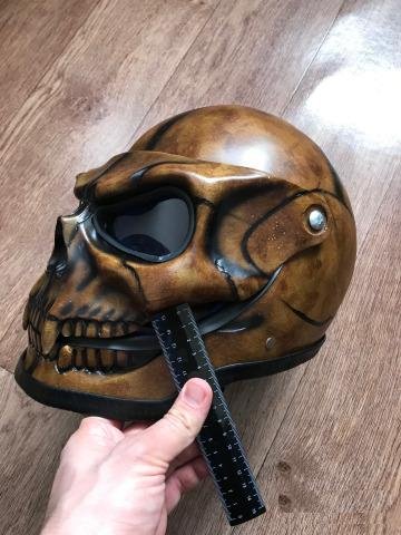 Продаю новый шлем Skull Skeleton Visor L-XL