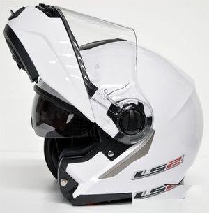 Шлем модуляр Ff386 Ride Gloss White