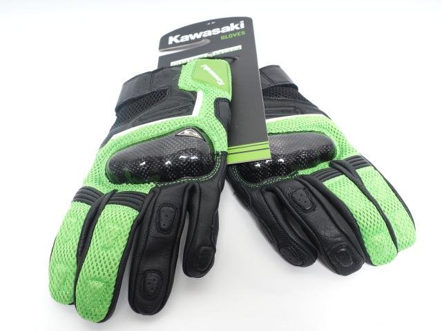 Перчатки кожаные Kawasaki Racing Gloves