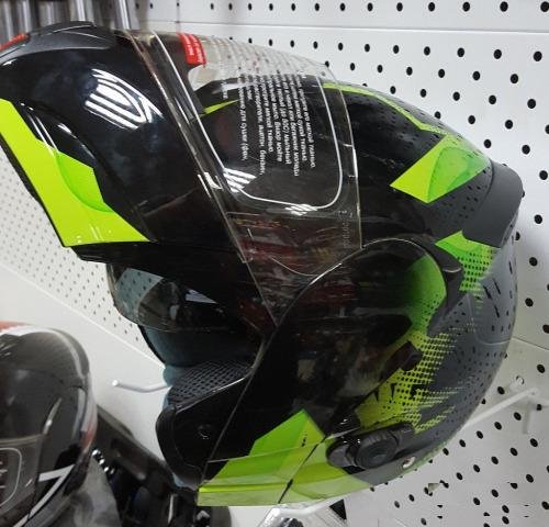 Шлем Racer R210B Black Skull, Bluetooth очки Новый