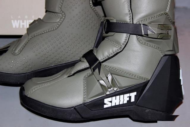 Мотоботы Shift White Label Boot fatigue green