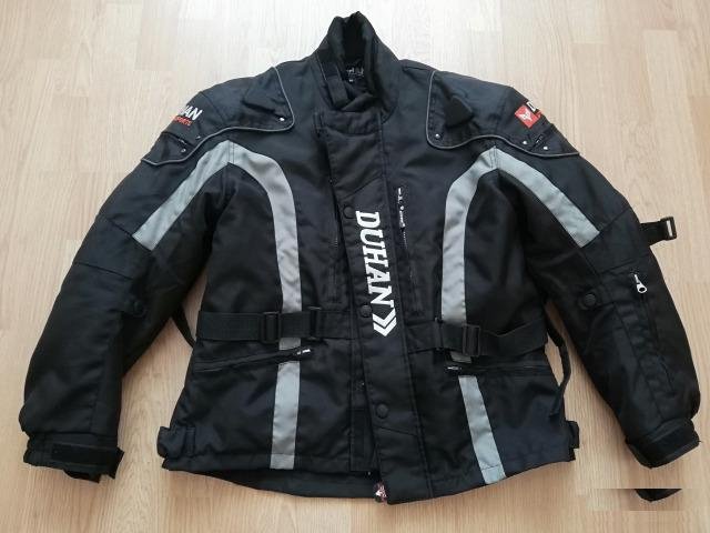 Куртка Duhan D-023 gray, шлем LS2 FF350, перчатки