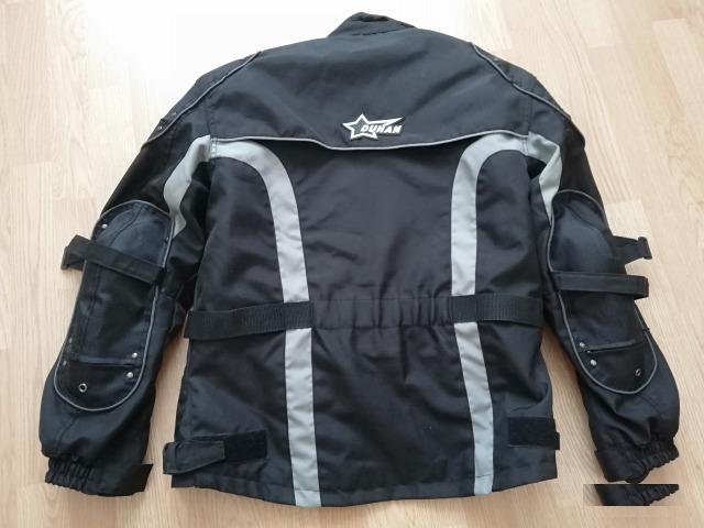 Куртка Duhan D-023 gray, шлем LS2 FF350, перчатки