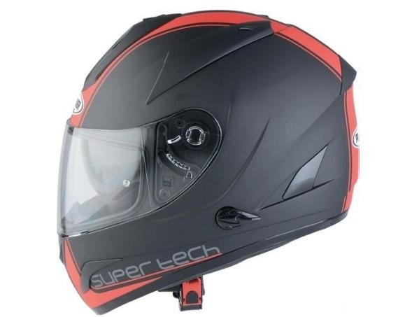 Интеграл Шлем probiker PR2 Black-Red Matt