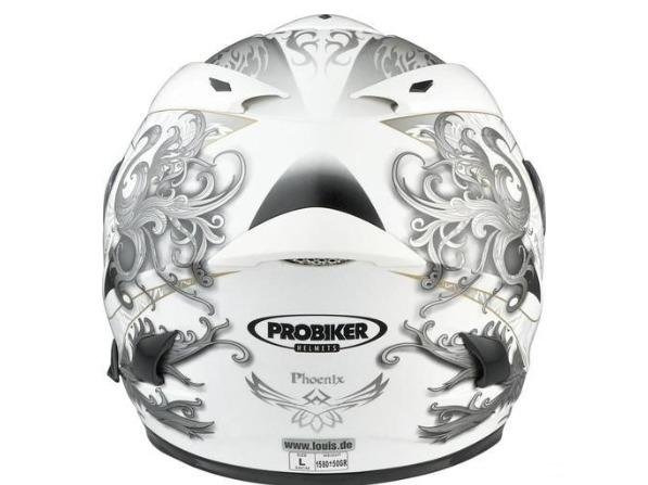 Интеграл Шлем probiker PR2 White Phoenix