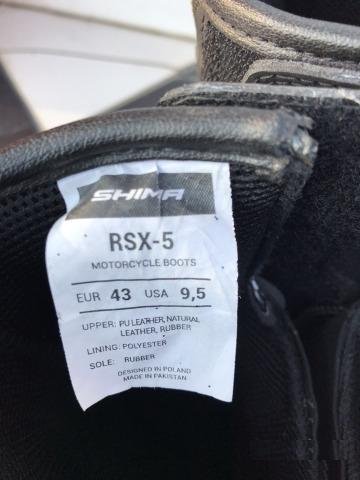 Мото ботинки Shima rsx 5