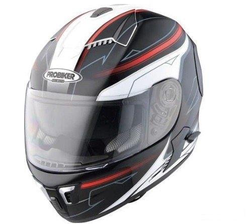 Интеграл Шлем Probiker RSX 5 black white red