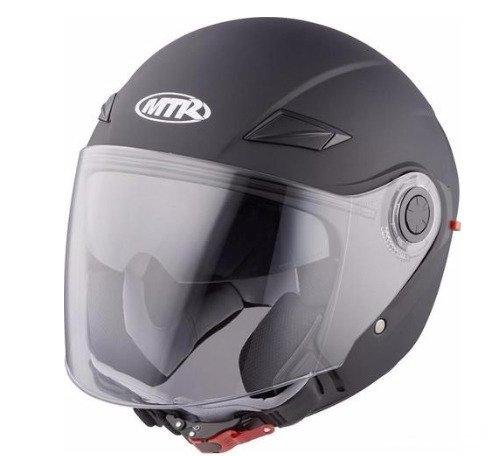 Открытый Шлем MTR Demi-Jet 4 черный матовый