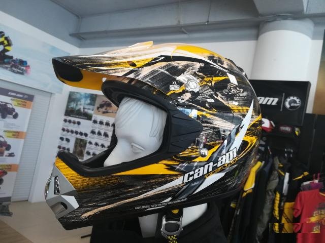 Шлем Can-Am ATV XP-2 Race Helmet Yellow XL