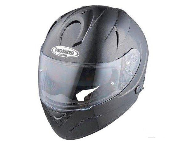 Интеграл Шлем probiker PR2 Black Metallic