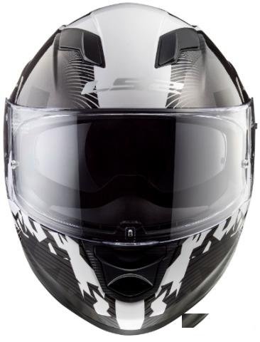 Интеграл Шлем FF320 stream EVO Hype черно-бело-сер