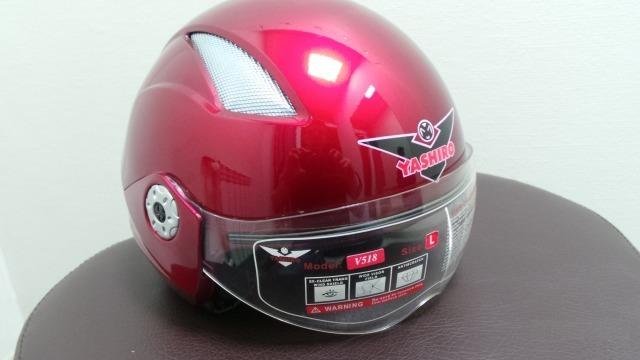 Шлем Yashiro Y518 Helmet Burgundy