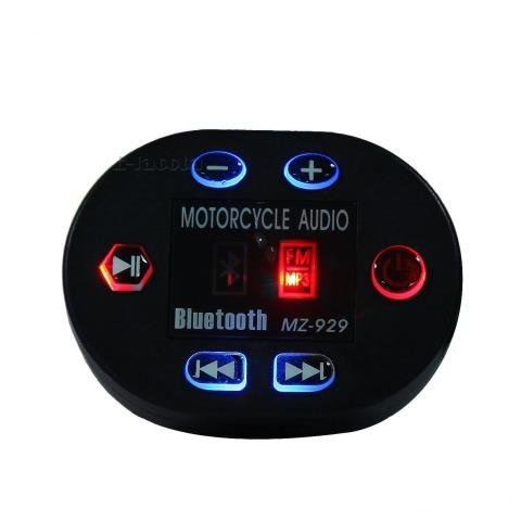Магнитола для мотоцикла, скутера. Bluetooth MP3 FM
