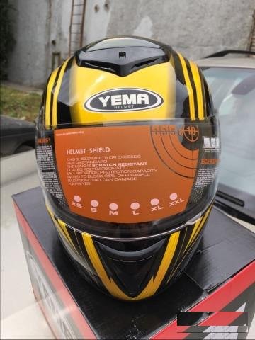 Новый шлем с интегральной защитой Yema 822