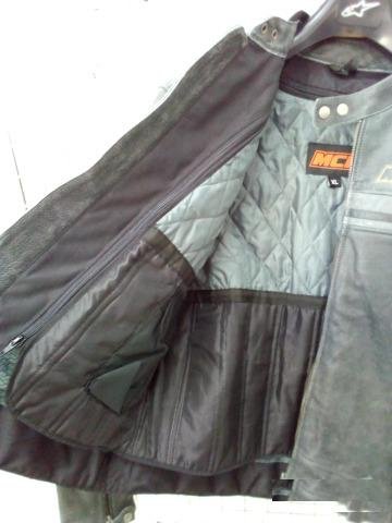 Мужская кожаная мото куртка MCP Hemet